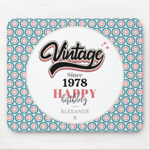 Vintage seit - 1978 mousepad