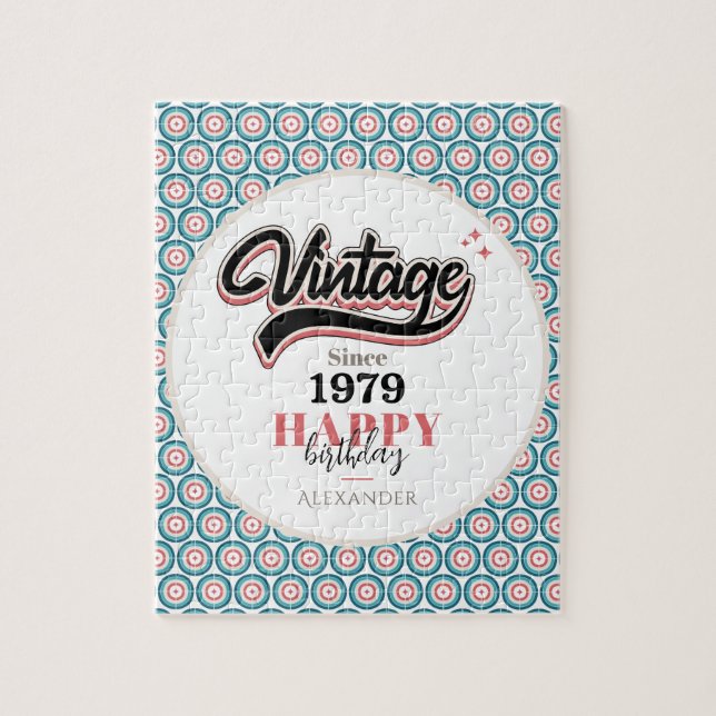 Vintage seit - 1979 puzzle (Vertikal)