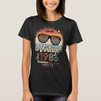 Vintage seit 1986 T-Shirt