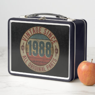 VINTAGE SEIT 1988 ALLE ORIGINALTEILE. METALL BROTDOSE