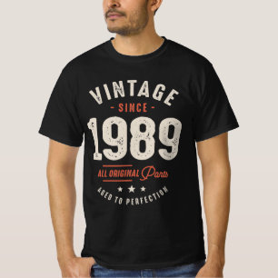 Vintage seit 1989 - 33. Geburtstag Retro Klassiker T-Shirt