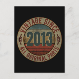 VINTAGE SEIT 2013 ALLE ORIGINALTEILE. POSTKARTE