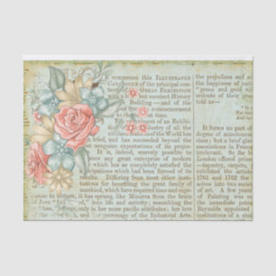 Vintage Seite Seidenpapier