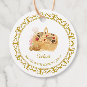 Vintage selbst gemachte Cookies hängen Tag Geschenkanhänger
