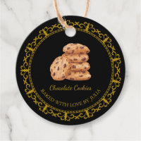 Vintage selbst gemachte Cookies hängen Tag