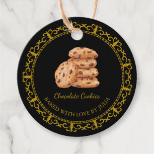 Vintage selbst gemachte Cookies hängen Tag Geschenkanhänger