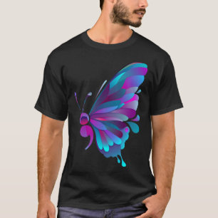 Vintage Semikolon Schmetterling Semi-kolon Tattoo T-Shirt