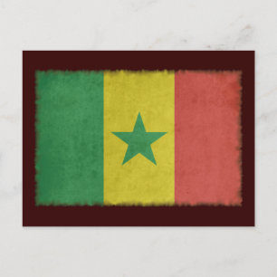 Vintage Senegal Postkarte