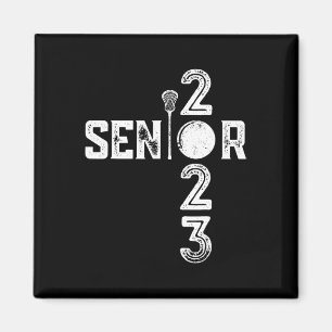 Vintage Senior 2023 Lacrosse Cl von 2023 Jungen Mä Magnet