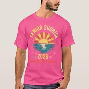 Vintage Senior Sunrise 2026 zum Schulabschluss gi T-Shirt