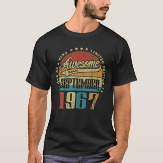 Vintage September 1978 Einzigartig Erstaunlich Sei T-Shirt