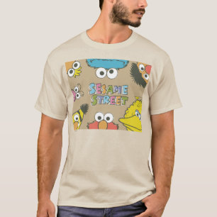 Vintage Sesamstraße-Freunde T-Shirt