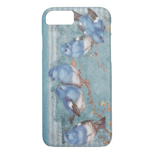 Vintage Shabby Chic Pretty Floral Birds Case-Mate iPhone Hülle