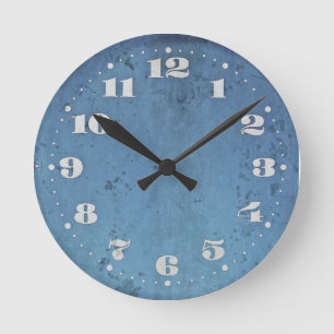 Vintage Shabby Chicuhr Runde Wanduhr