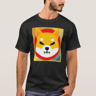 Vintage Shiba Shiba Inu Münze Shib Kryptowährung T-Shirt