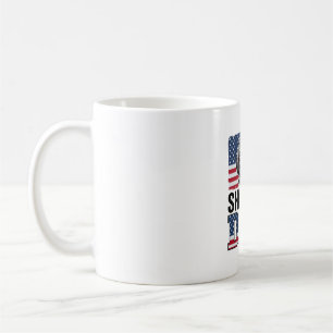Vintage-Shih-Tzu-Vater-patriotisches-Hunde-Shirt-D Kaffeetasse