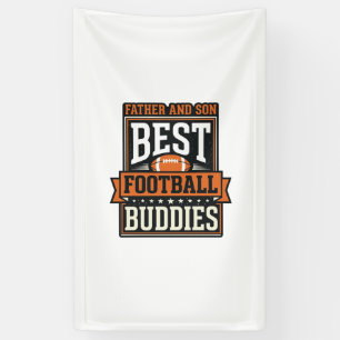 Vintage-Shirt Vater und Sohn Fußballfreunde Desi Banner