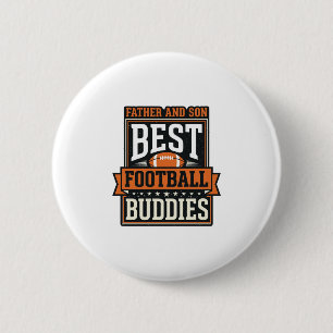 Vintage-Shirt Vater und Sohn Fußballfreunde Desi Button