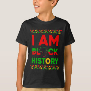 Vintage-Shirt zum Thema schwarze Geschichte, Monat T-Shirt