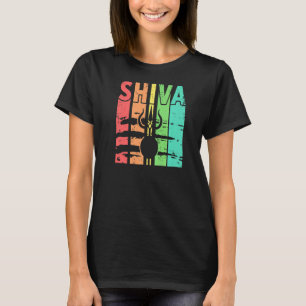 Vintage Shiva Hindu Hinduismus Buddhismus Indien R T-Shirt