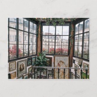 Vintage Sicht auf die Pariser Burg Postkarte