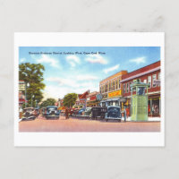 Vintage Sicht auf Hyannis, Cape Cod, Massachusetts