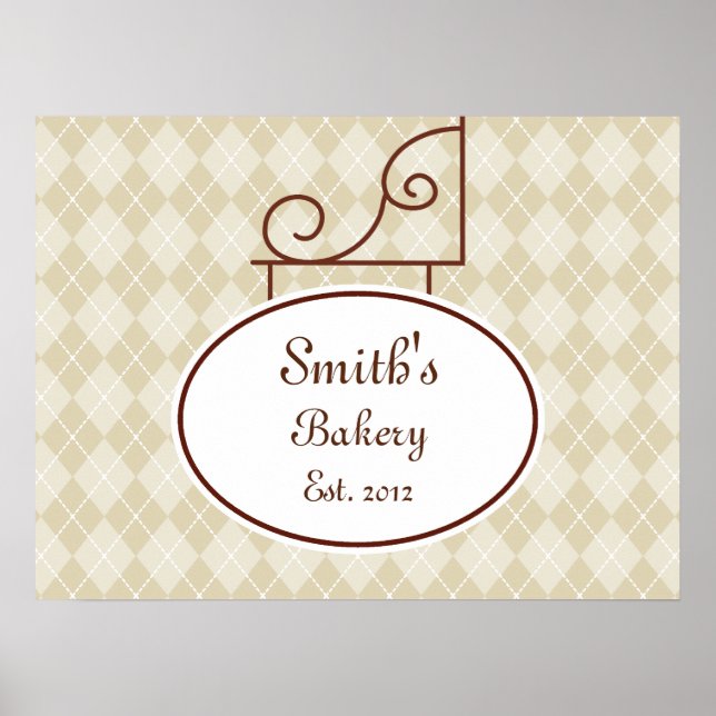 Vintage SignPrint Poster (Vorne)