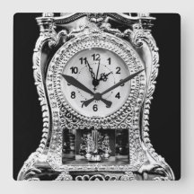 Vintage Silber-Uhr