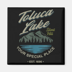 Vintage Silent Hill lustiges Spiel Toluca Lake Magnet