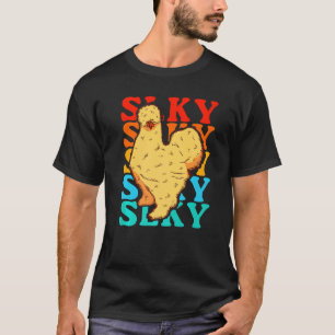 Vintage Silkie-Huhn T-Shirt