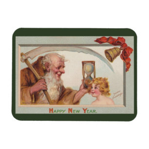 Vintage Silvester Magnet