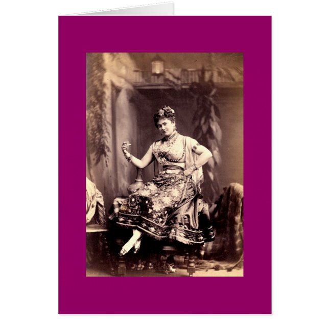 Vintage Sinti und Roma-Frau (Vorne)