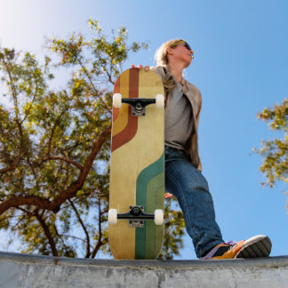 Vintage-Skateboard aus den 70er Jahren designed Skateboard