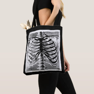 Vintage Skelettknochen Torso-Karosserie Halloween
