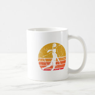 Vintage Sketch Silhouette Retro Sentiero in Cresta Kaffeetasse