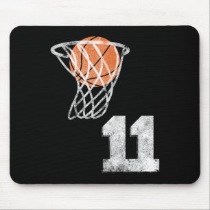 Vintage Sketll Trikot Nummer 11 Spieler Nummer  Mousepad