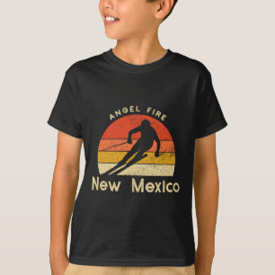 Vintage-Ski Angel Fire New Mexico Berg T-Shirt