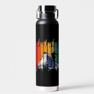 VINTAGE-SKIFAHREN AM SCHNEEBERG SKI-GESCHENK TRINKFLASCHE