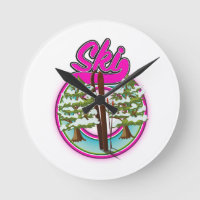 vintage Skilogo in Rosa
