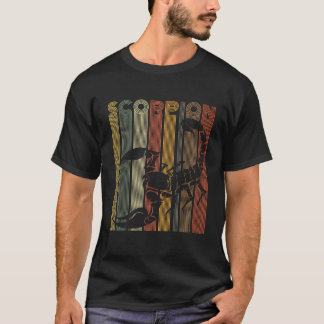 Vintage Skorpion Retro Skorpion Frauen Männer Kin T-Shirt