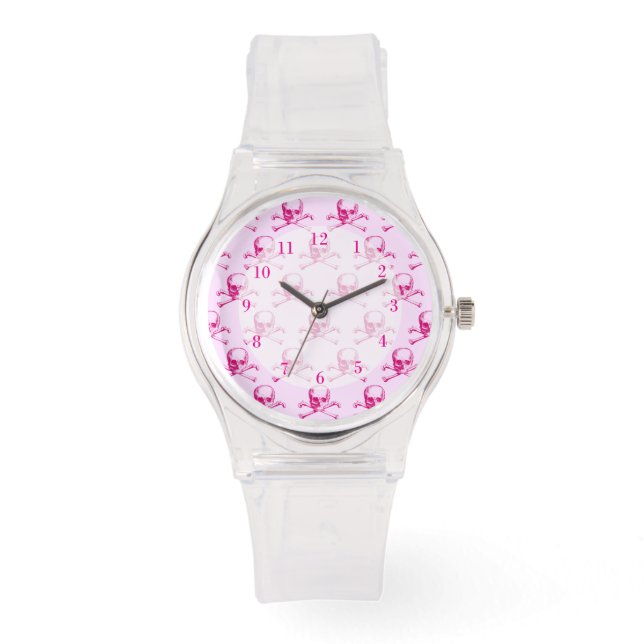 Vintage Skulpturen und Kreuze Armbanduhr (Vorderseite)