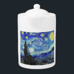 Vintage Sky Night StarNight<br><div class="desc">Vintager Sky Night Starry Night Teapot</div>
