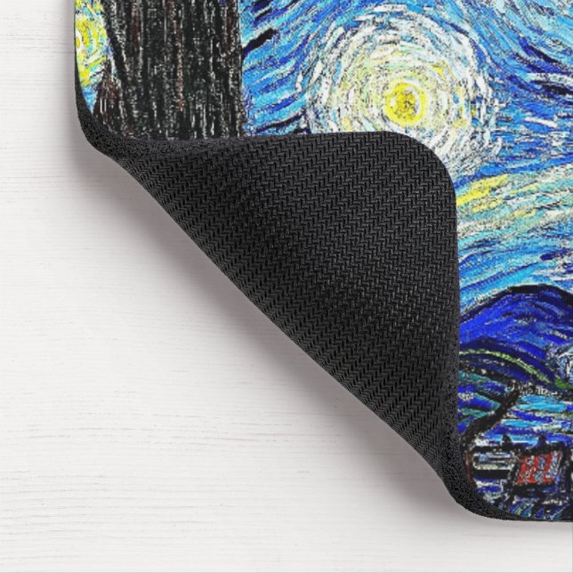 Vintage Sky Night StarNight Mousepad (Ecke)