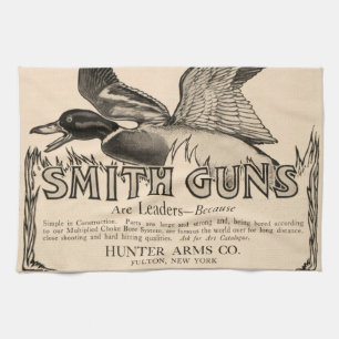 Vintage Smith Guns Entenjagd Küchentuch