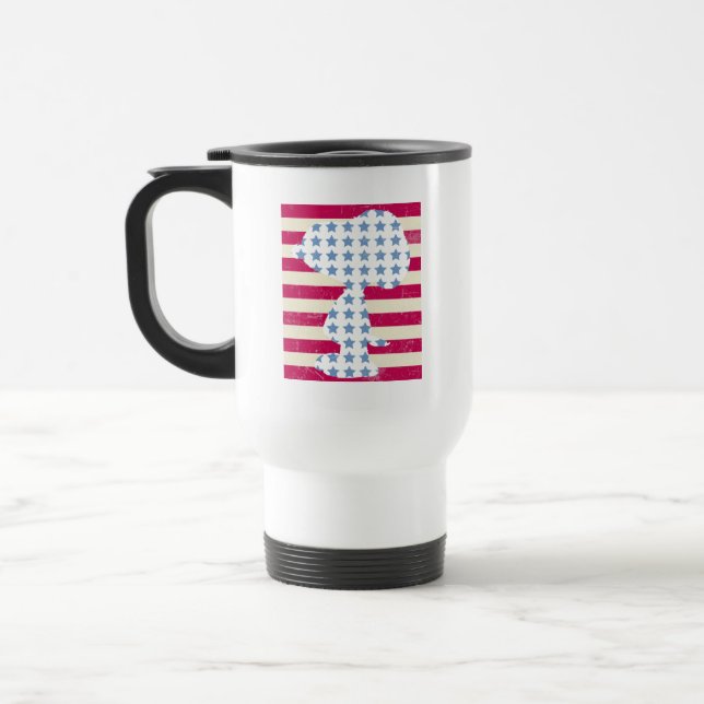 Vintage Snoopie Reisebecher (Links)