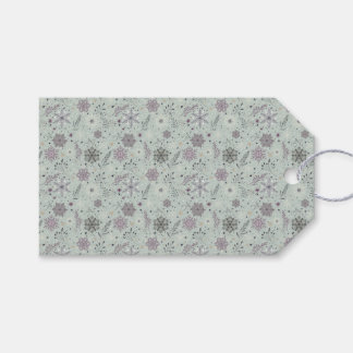 Vintage Snow Geschenkanhänger