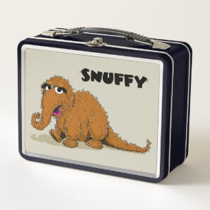 Vintage Snuffleupagus Metall Brotdose