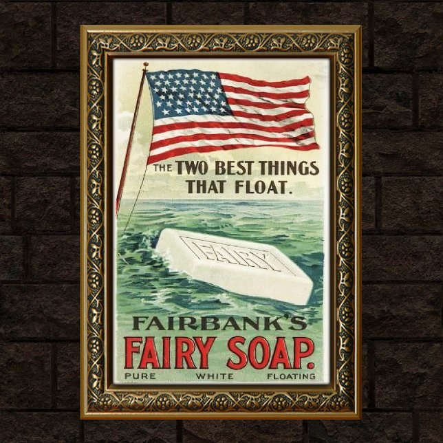 Vintage Soap Product Advertising Poster (Von Creator hochgeladen)
