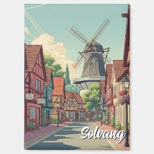 Vintage Solvang Kalifornien Magnet