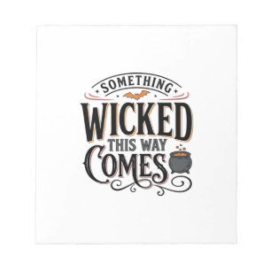 Vintage-Something-Wicked-Halloween-Shirt-Design_1 Notizblock